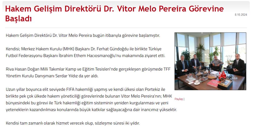 Hacıosmanoğlu Vitor Pereira ile anlaştı. Portekizli 2 yıllık imzayı attı 7